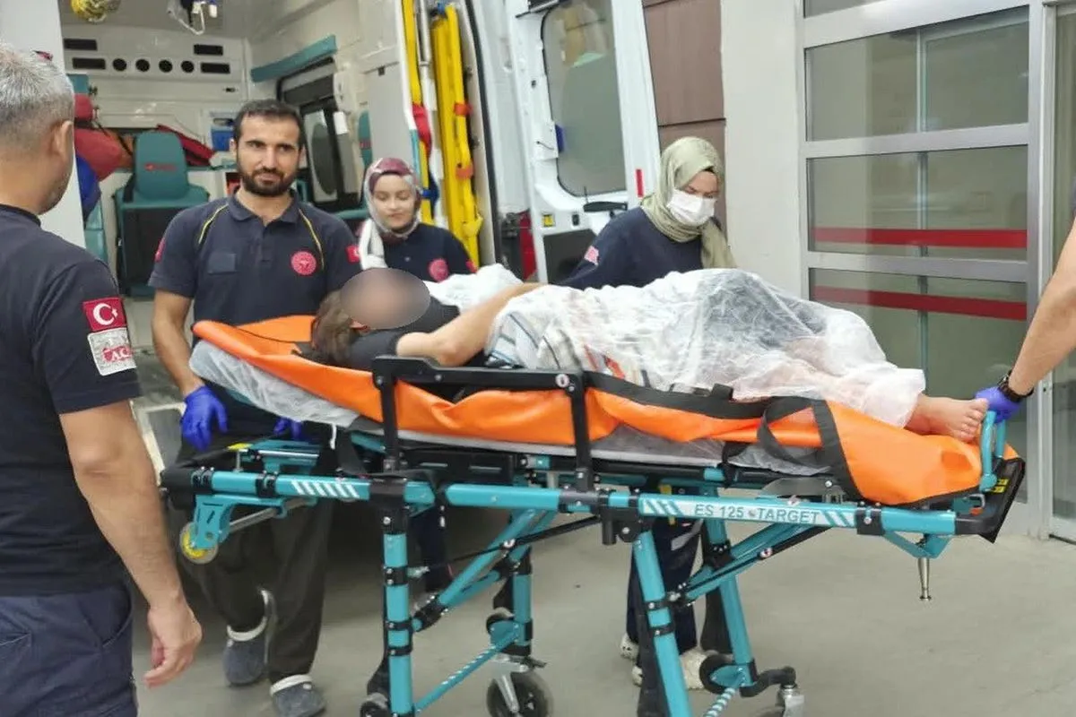 Adıyaman’da sinir krizi geçiren kadın kendisini bıçakla yaraladı