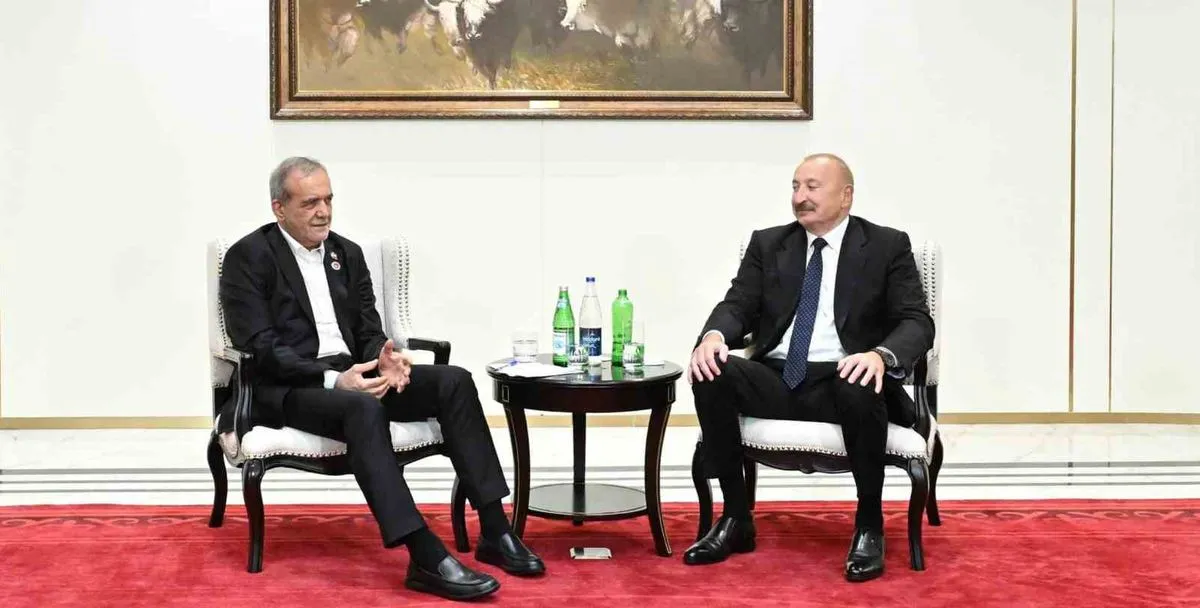 Aliyev ve Pezeşkiyan Bişkek'te Buluştu