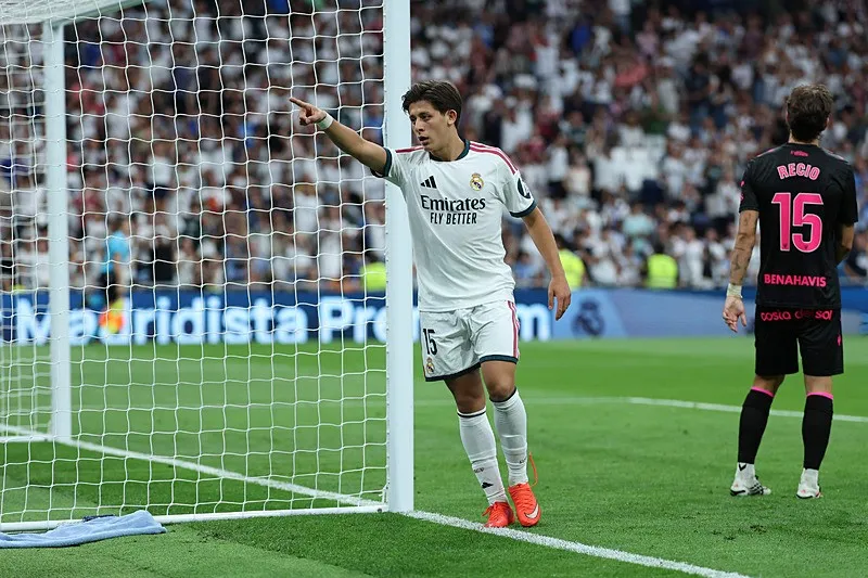 Arda Güler attı! Real Madrid sahasında Malaga'yı farklı geçti
