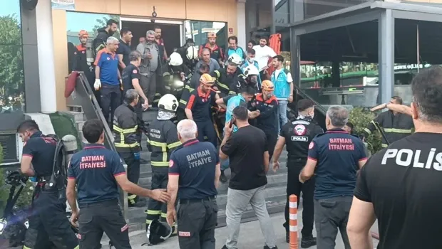 Batman’da spor salonunun sauna bölümde yangın: 2 ölü, 9 yaralı