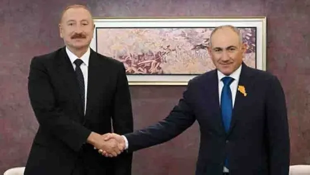 Bişkek'te kritik görüşme: Aliyev ile Paşinyan bir araya geldi