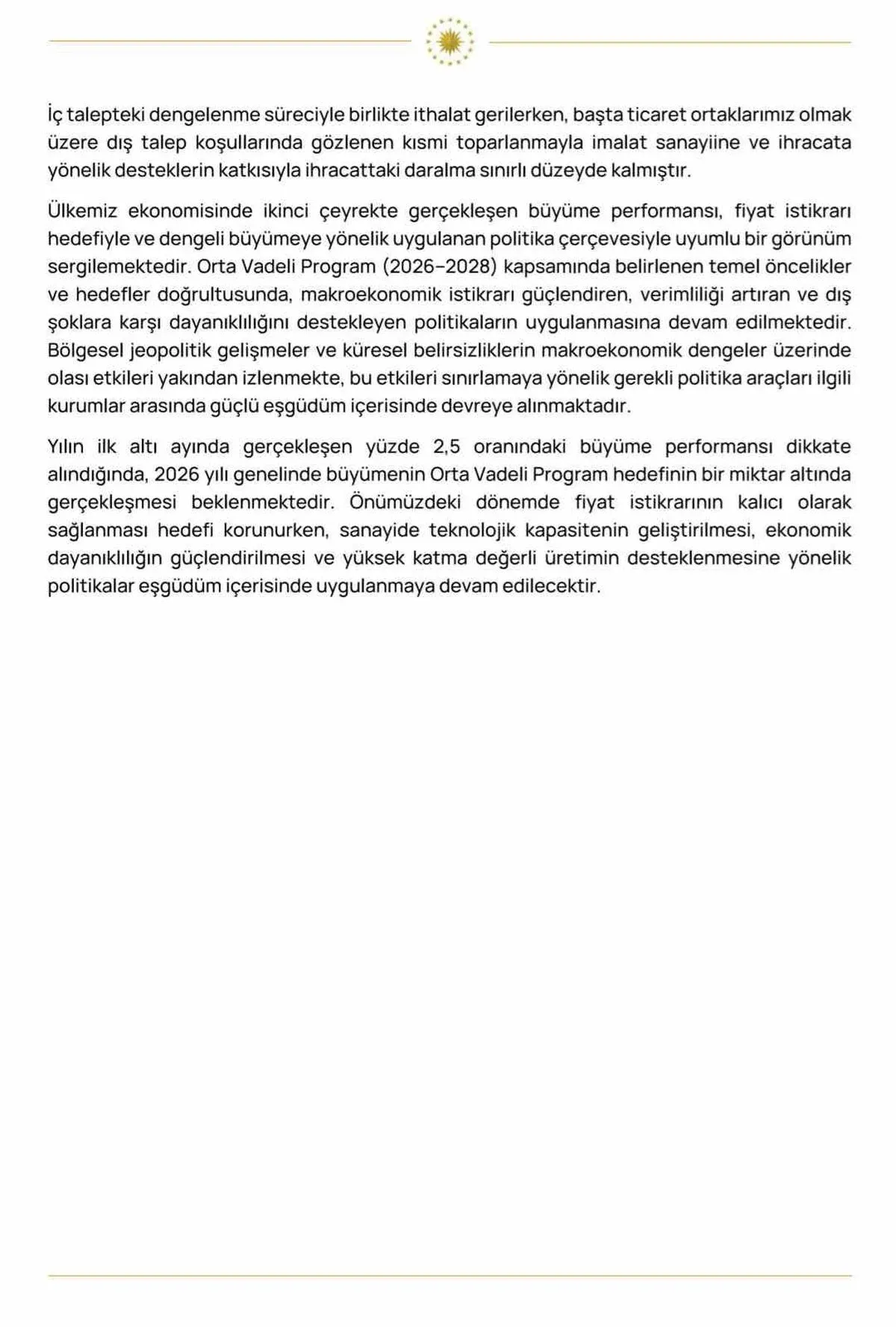 Cevdet Yılmaz: Milli gelir 1,71 trilyon dolara yükseldi