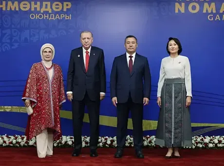 Cumhurbaşkanı Erdoğan Dünya Göçebe Oyunları Açılış Töreni'ne katıldı