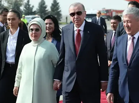 Cumhurbaşkanı Erdoğan, Kırgızistan'da