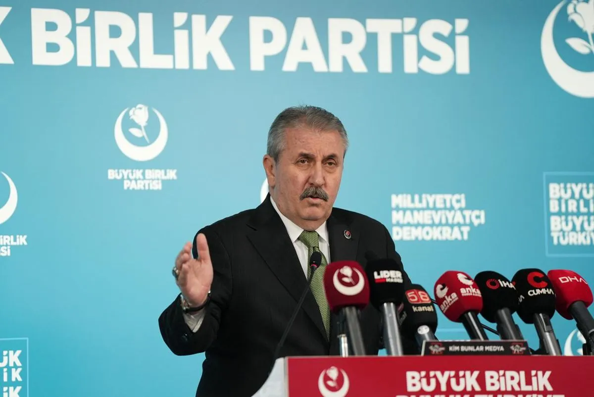 Destici'den Girne açıklarındaki gemi faciasına taziye mesajı