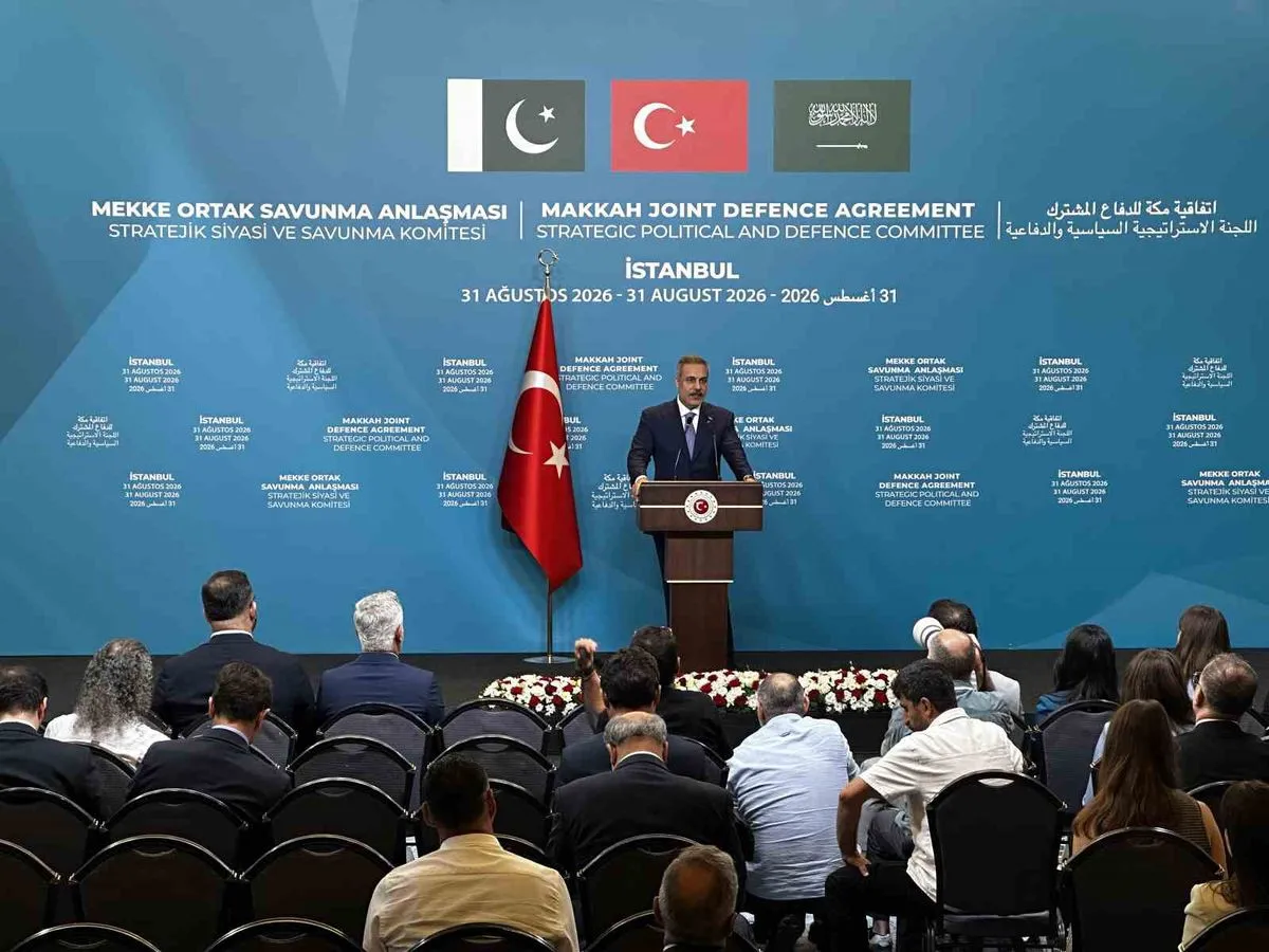 Dışişleri Bakanı Hakan Fidan,"İttifakımızın resmi adı Mekke Savunma İttifakı"