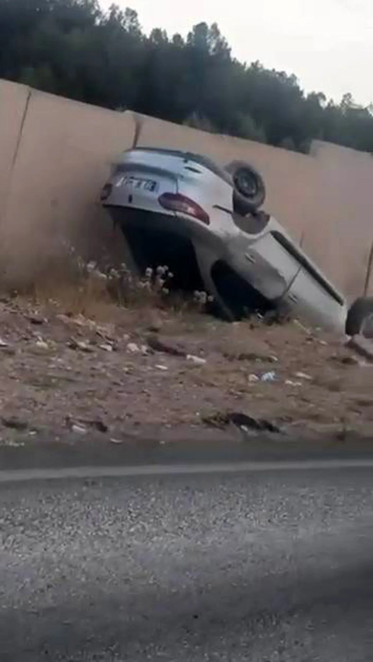 Diyarbakır'da Otomobil Takla Attı: 1 Yaralı
