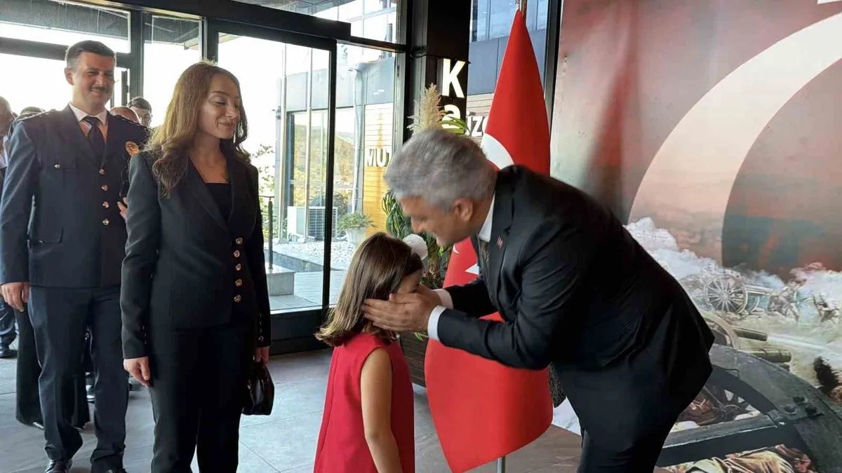Düzce'de Zafer Bayramı Resepsiyonu