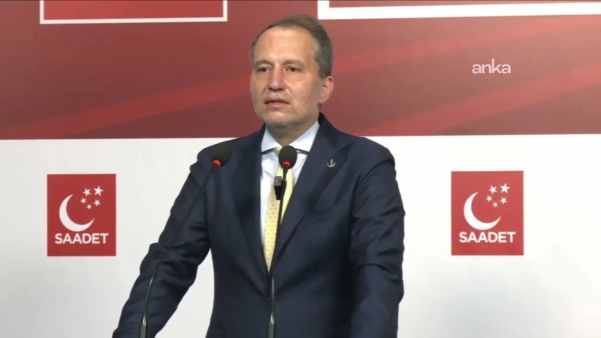 Erbakan'dan Ali Yüksel'in Yeni Yol'a geçişine hayırlı olsun mesajı