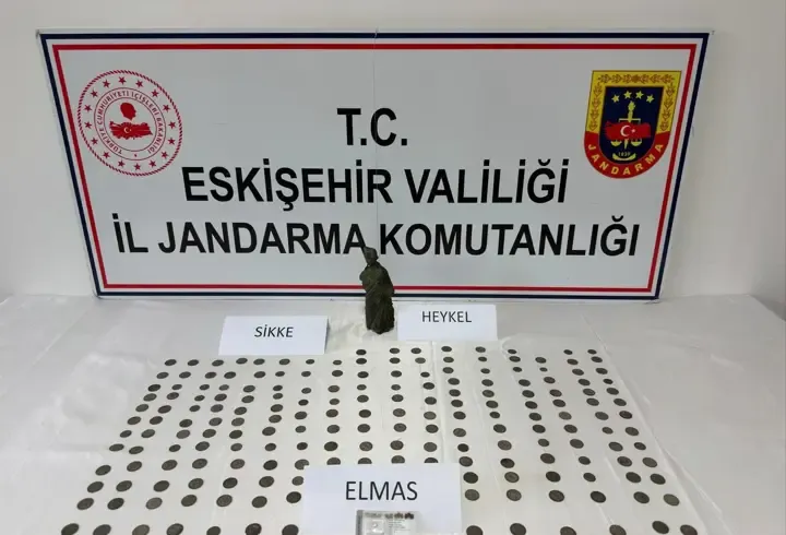 Eskişehir’de tarihi eser operasyonu