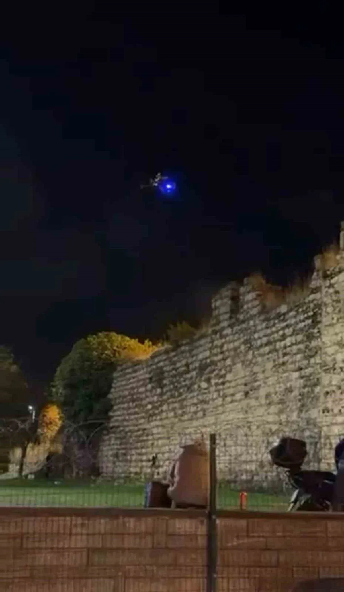 Fatih'te Polis Dronuyla Alkol Denetimi