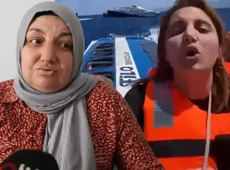Feribottaki can pazarının görüntüleri ortaya çıktı: Anne, ölüyoruz, hakkını helal et