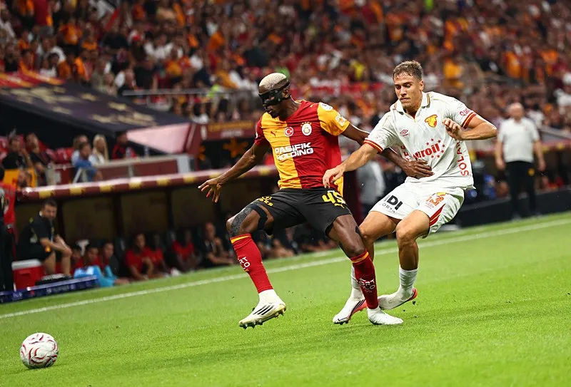 Galatasaray penaltı kazandı! Galatasaray-Göztepe CANLI MAÇ | Trendyol Süper Lig 3. hafta