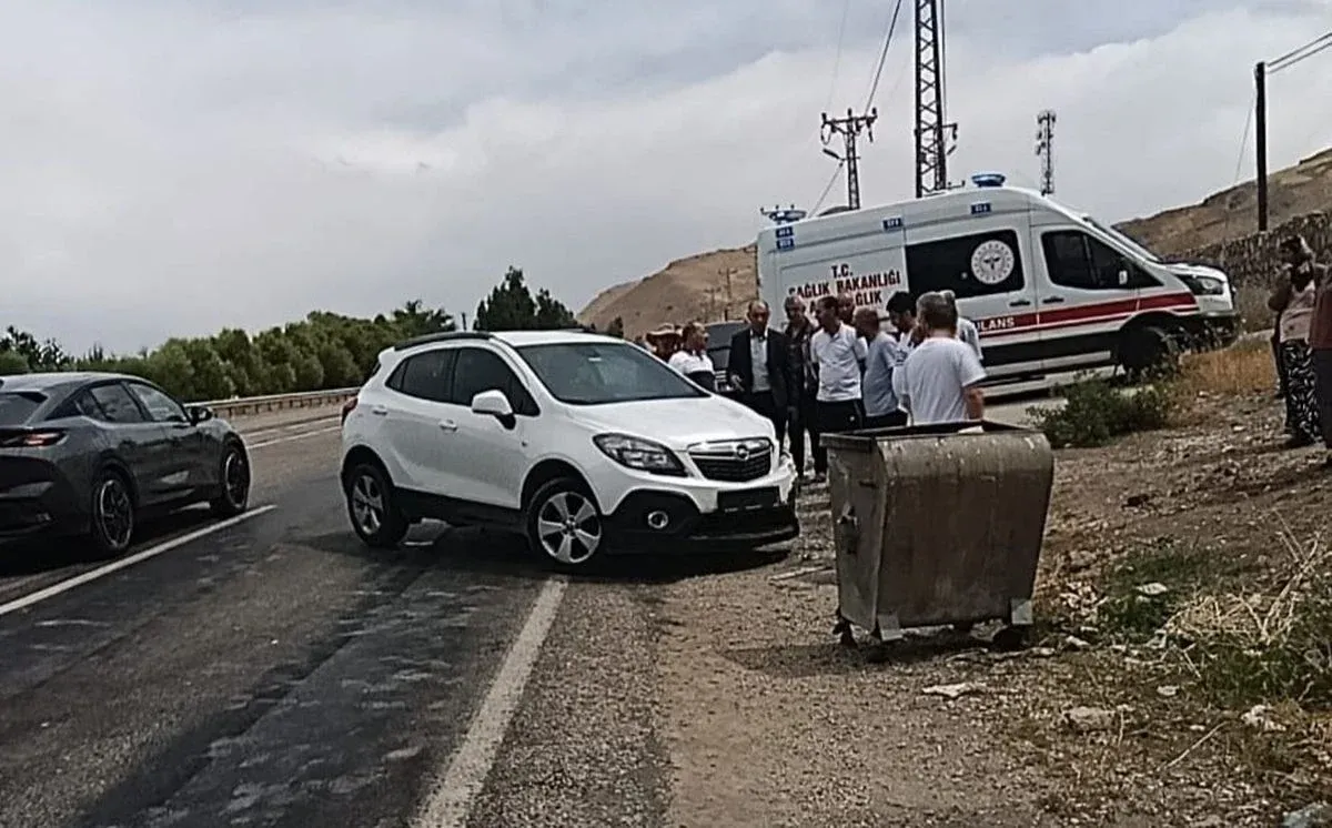 Gevaş'ta Kamyonet-Otomobil Çarpıştı: 1 Yaralı