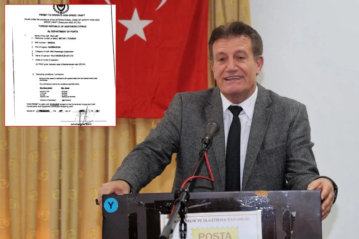 Girne'deki facia sonrası Bakan Arıklı belgeleri paylaştı: Gerekirse istifa ederim