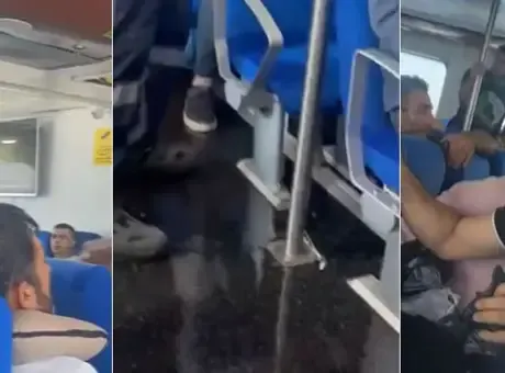 Girne'deki faciadan yeni görüntüler... Geminin su almaya başladığı anlar ortaya çıktı! 'Canımızı yolda bulmadık, kaptan geri dön'