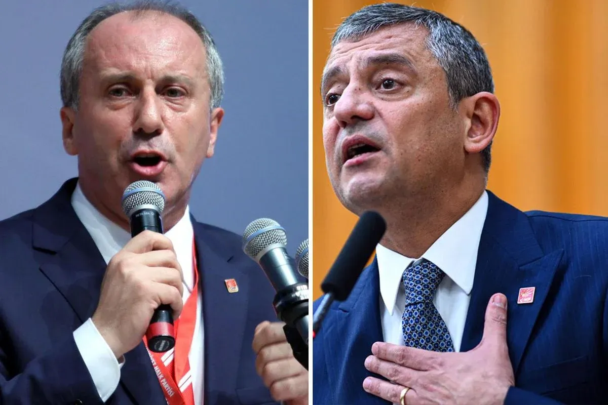 "Helal para" çıkışıyla ilgili Özel'den açıklama! Muharrem İnce mesaj atmış