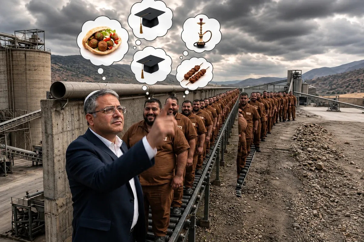 İsrailli Bakan Ben-Gvir'den insanlık dışı kampanya: Yapay zekayla Filistinlileri toplama kampına koydu