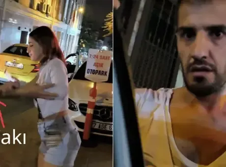 Karaköy'de dehşete düşüren olay! Kanadalı turiste takside bıçaklı gasp