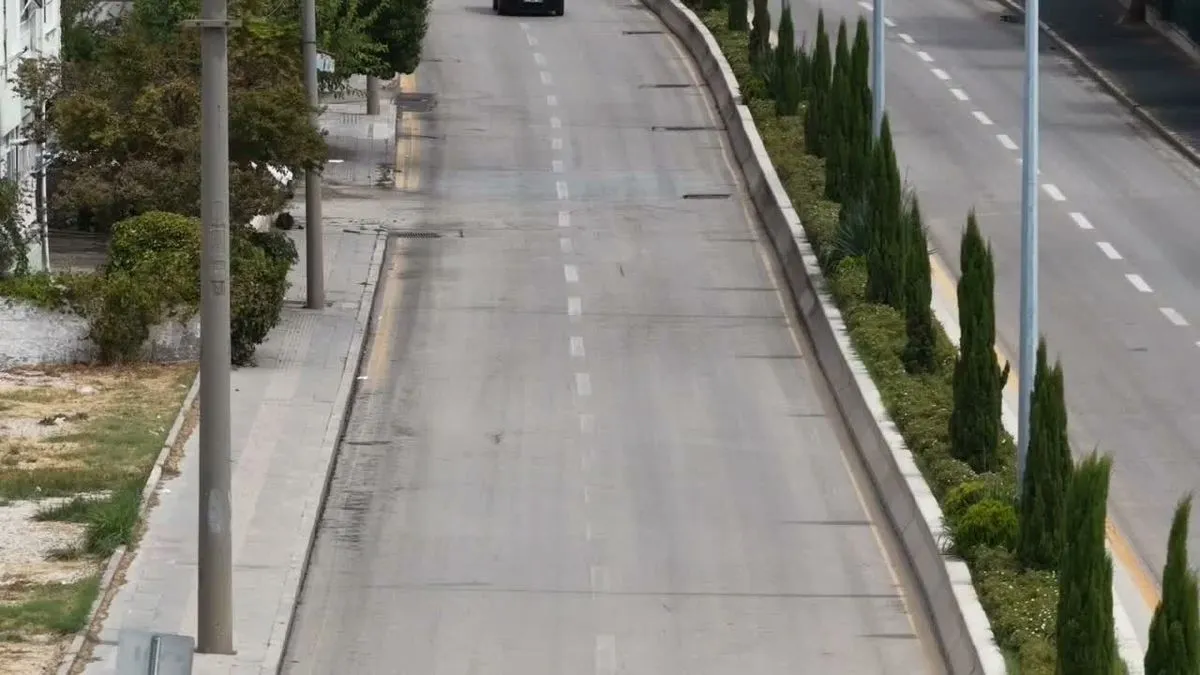 Kırıkkale'de Drone Destekli Trafik Denetimi: Kaçmaya Çalışan Sürücü Koltuk Değiştirirken Yakalandı