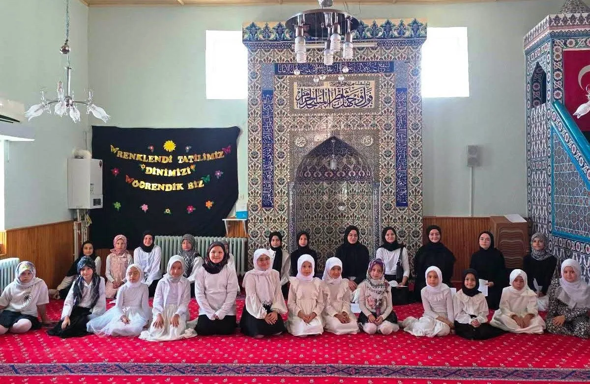 Kütahya Hisarcık'ta Yaz Kur'an Kursu Dolu Dolu Tamamlandı