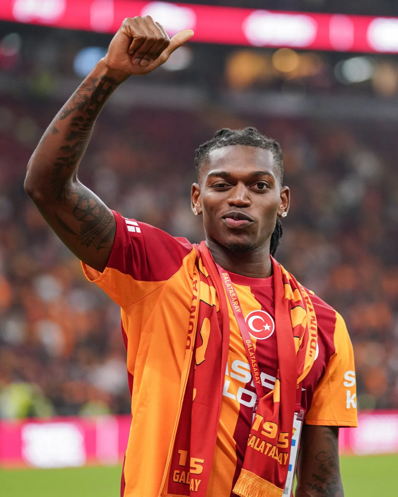 Şampiyonlar Ligi hesabından Rafael Leao paylaşımı