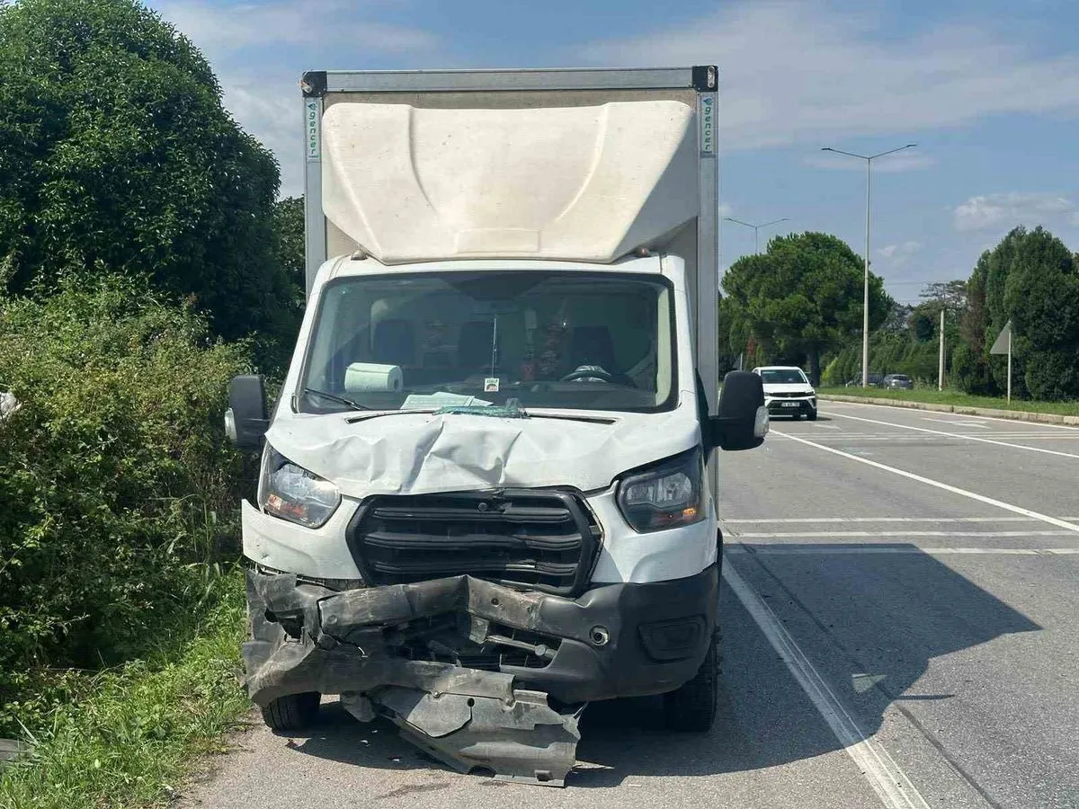 Samsun'da zincirleme kaza: Yaralı yok