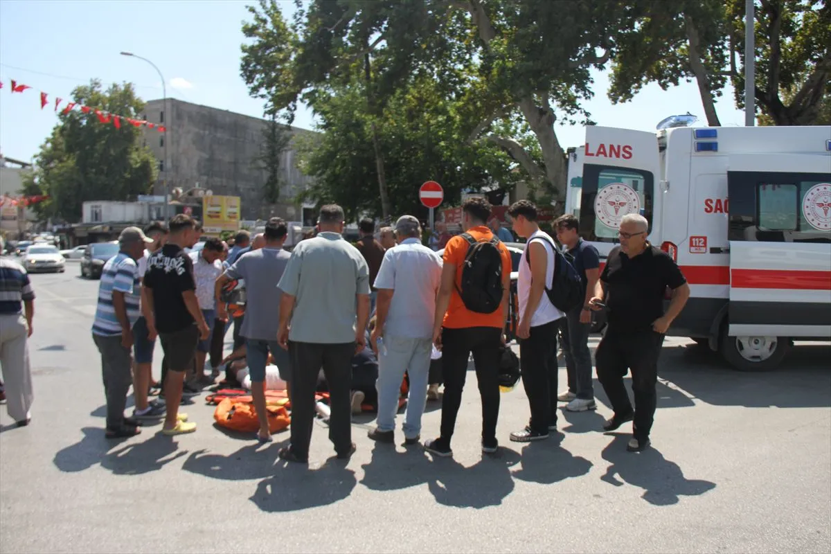 Serik'te Motosiklet Kazası: Sürücü Yaralandı