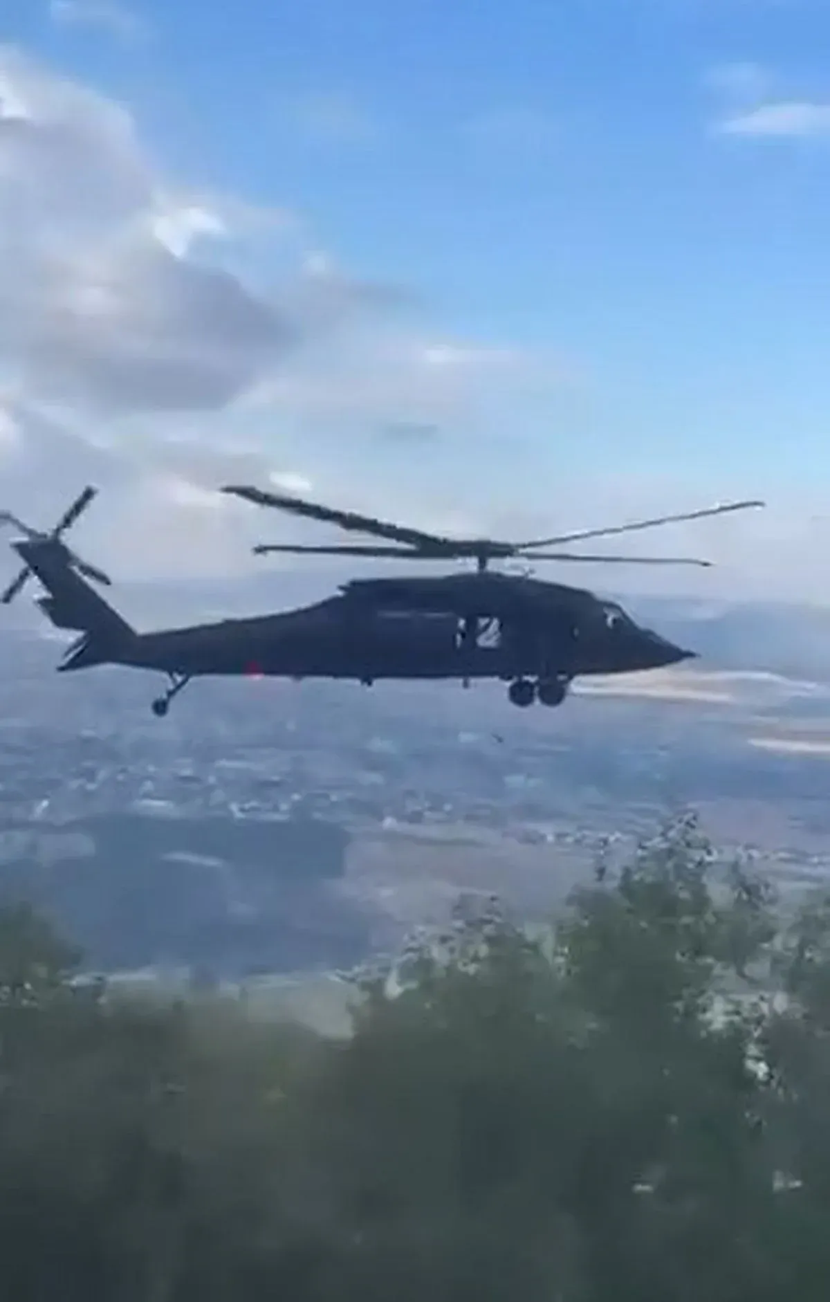 Seydişehir'de Dağda Yaralanan Kadın Askeri Helikopterle Kurtarıldı