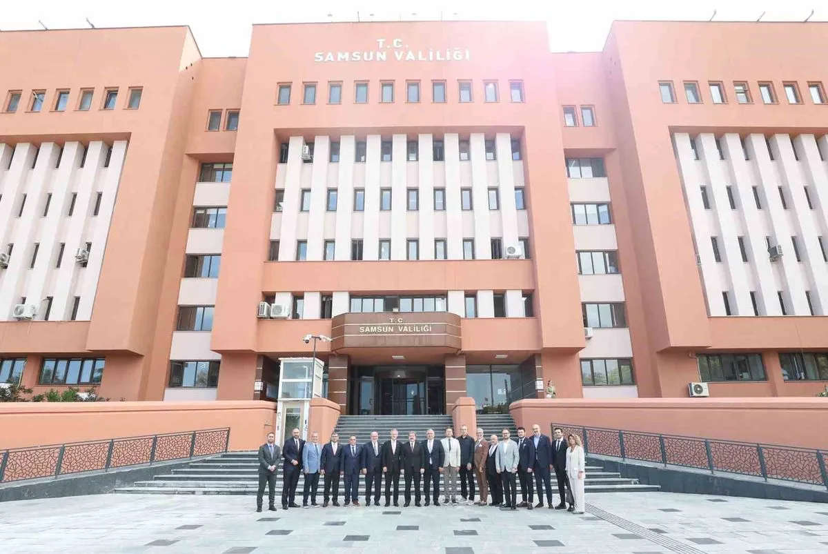 TETSİAD'dan Samsun Valisi'ne Ev Tekstili ve Yatırım Ziyareti