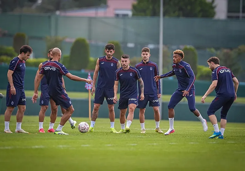 Trabzonspor, Amed Sportif Faaliyetler maçının hazırlıklarını sürdürdü