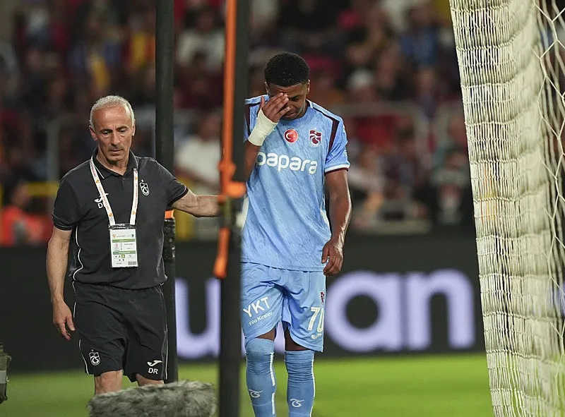 Trabzonspor'da Noah Saviolo sakatlandı!