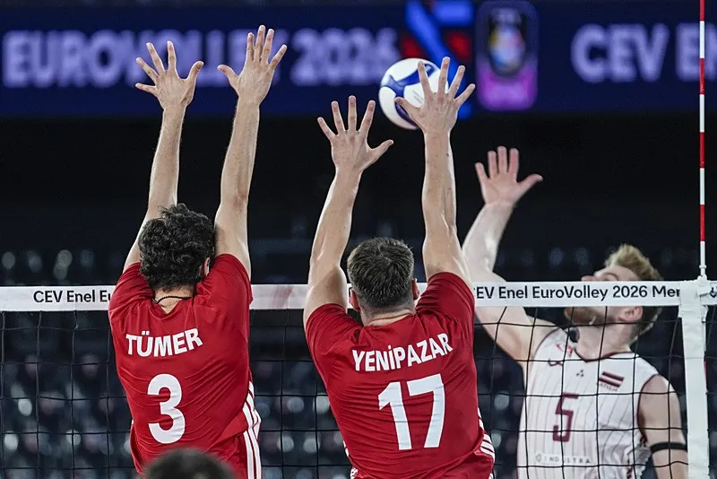 A Milli Erkek Voleybol Takımımız Avrupa Şampiyonası'na veda etti!