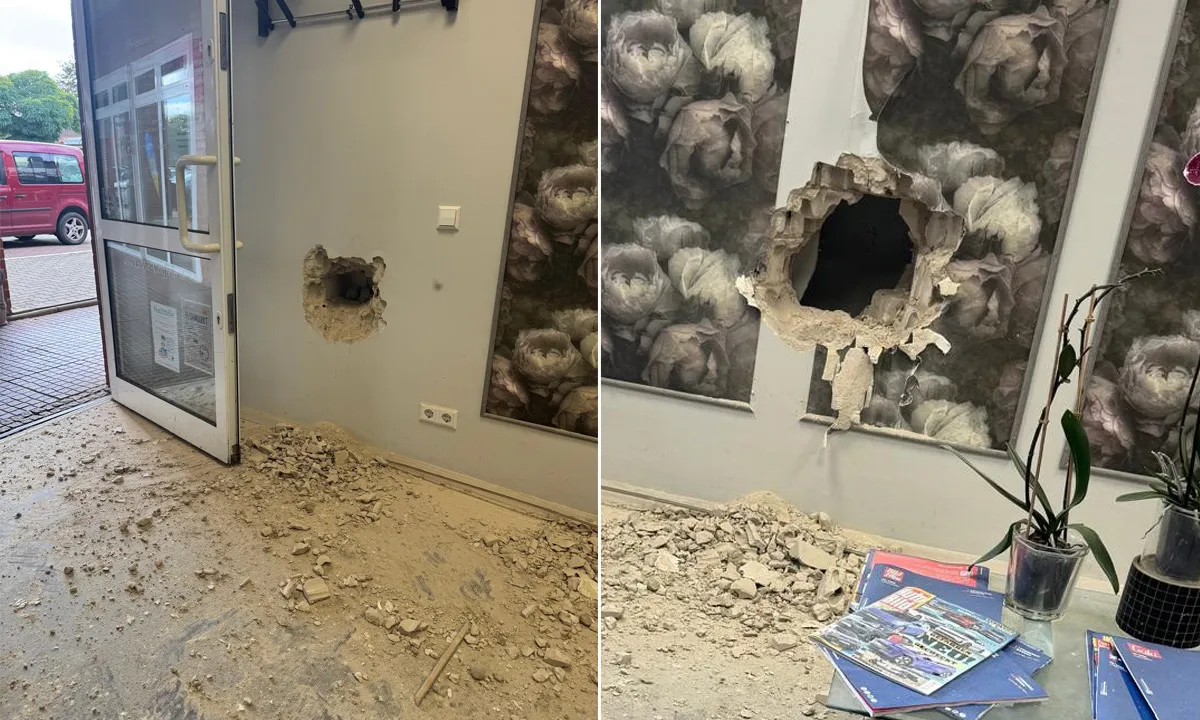 "Acemi hırsızlar" bankaya giremeyince, Türk kuaförü soydu