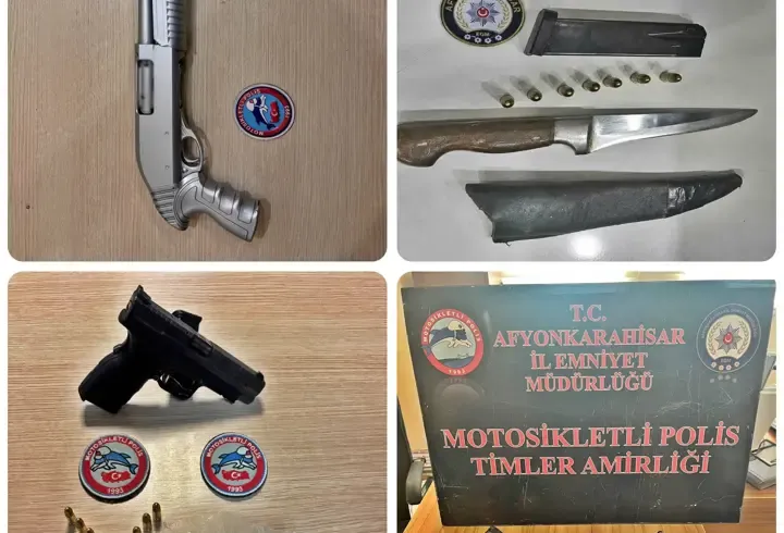Afyonkarahisar polisinden denetim
