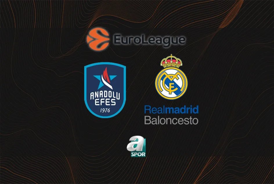 Anadolu Efes-Real Madrid | CANLI (EuroLeague 2. hafta)