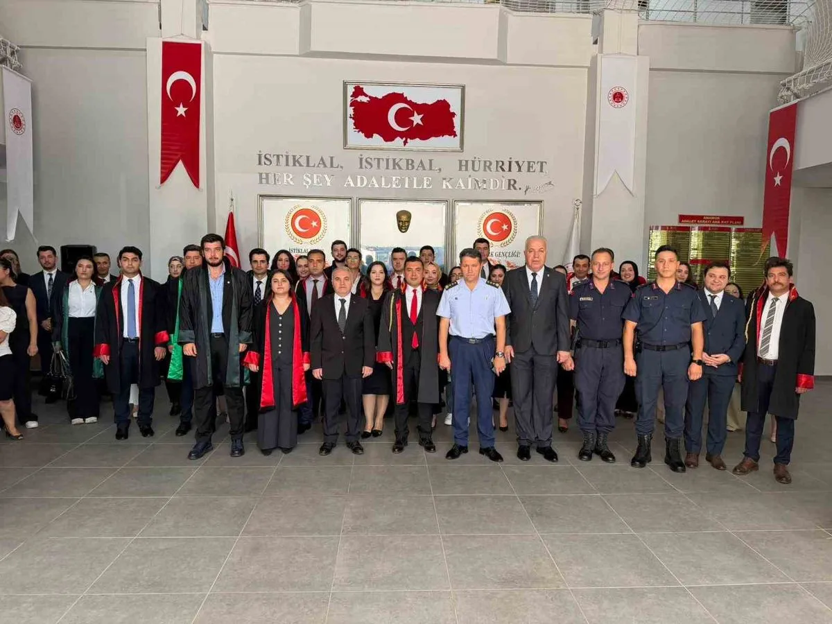 Anamur'da Adli Yıl Töreni: 'Maddi Gerçeğin Peşinde, Adaletin Yanında'