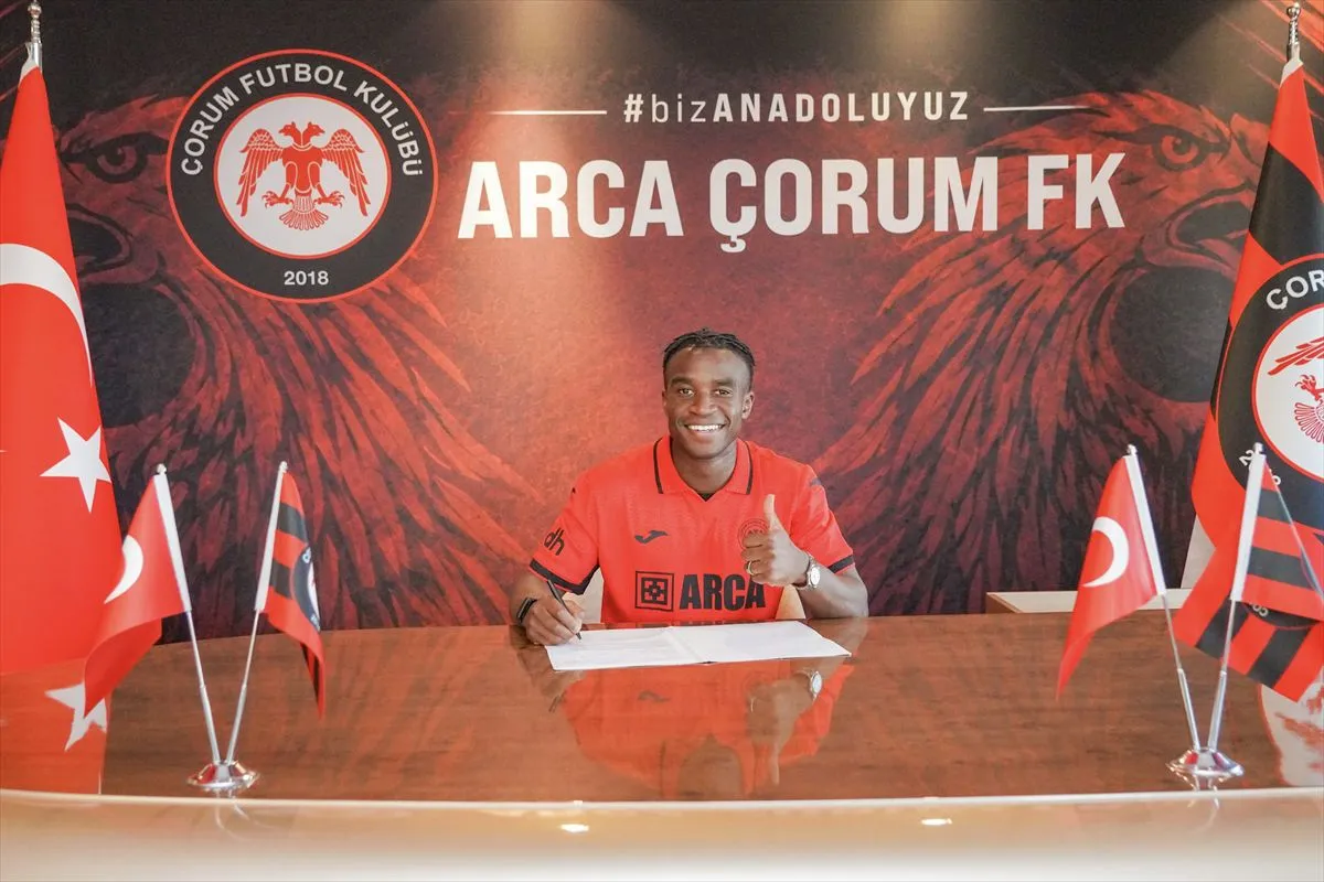 Arca Çorum FK, Youssoufa Moukoko'yu Transfer Etti