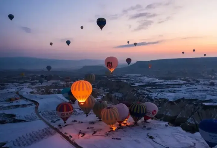 AVRUPA’NIN KIŞ ROTALARINDA ZİRVE KAPADOKYA’NIN