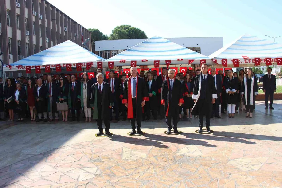 Aydın'da Adli Yıl Açılışı: Başsavcı Lojman Müjdesi Verdi