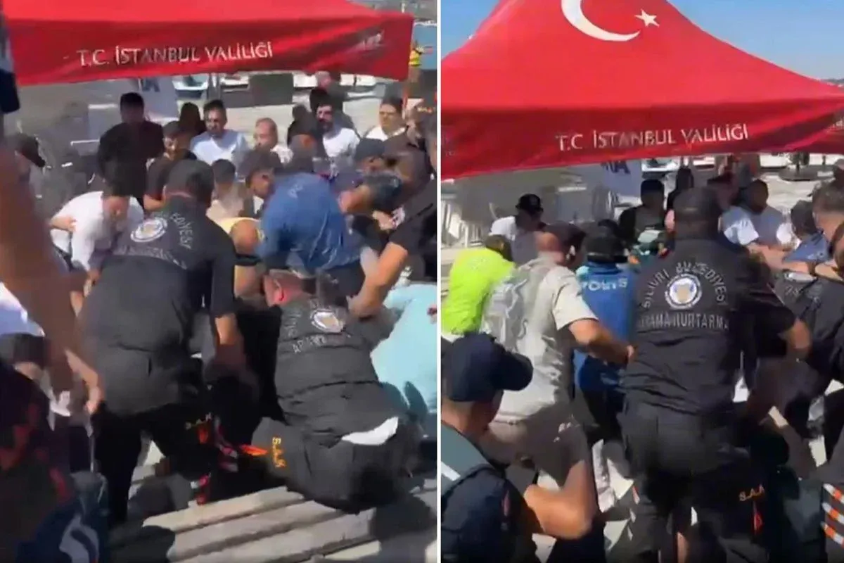 Batan geminin ardından Silivri'de gergin anlar! Gazetecilere saldırdılar