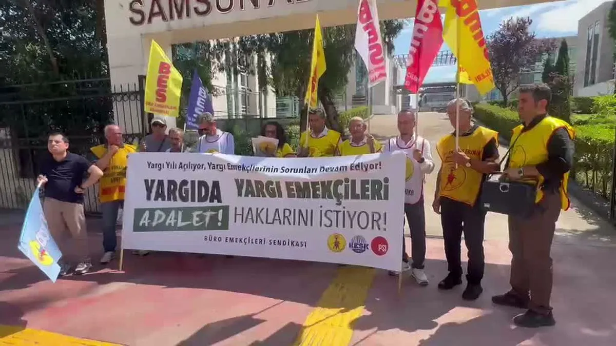 BES'ten yeni adli yılda yargı emekçilerinin taleplerine ilişkin basın açıklaması