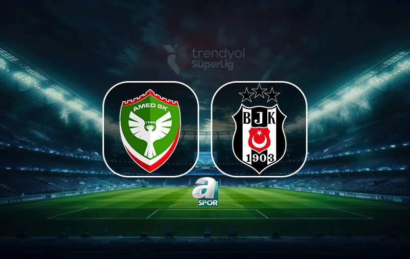 CANLI İZLE! Amedspor-Beşiktaş maçı hangi kanalda, saat kaçta?