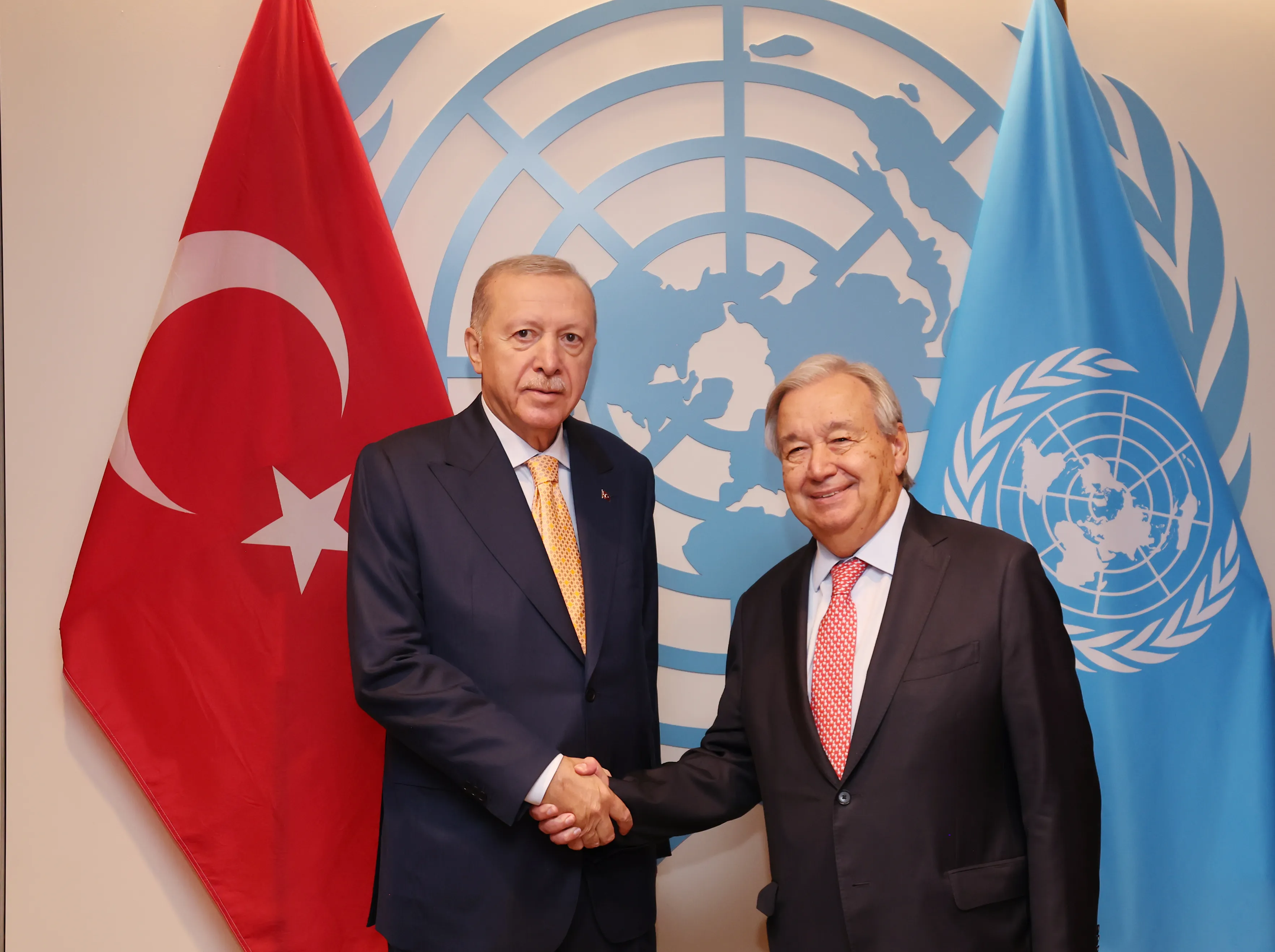 Cumhurbaşkanı Erdoğan ABD'de diplomasi trafiğini sürdürüyor