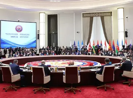 Cumhurbaşkanı Erdoğan, Şanghay Zirvesi için Bişkek'te