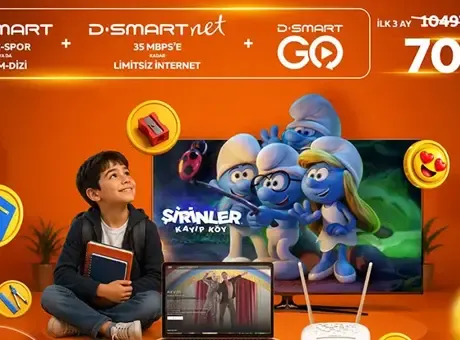 D-Smart'tan 'Okula Dönüş' kampanyası