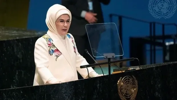 Emine Erdoğan'dan New York'tan paylaşım: Geleceğe karşı ortak sorumluluğumuz var