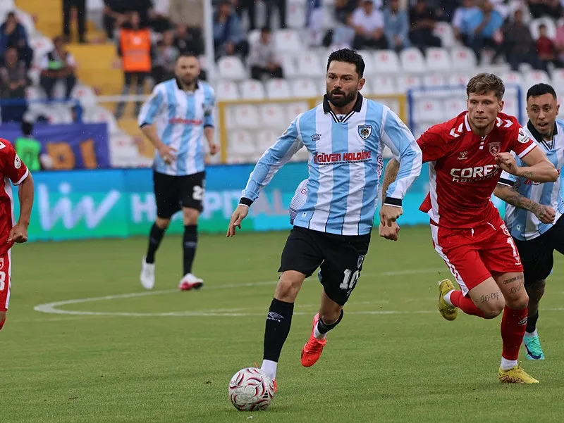 Erzurumspor FK sahasında Samsunspor'u mağlup etti!