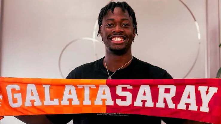 Galatasaray'ın yeni transferi El-Chadaille Bitshiabu, İstanbul'a geldi