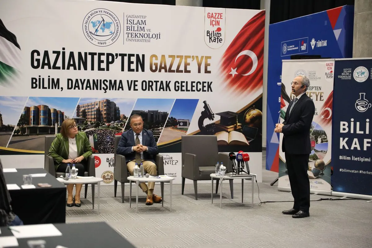 GİBTÜ'den Gazze İçin Bilim ve Dayanışma Buluşması